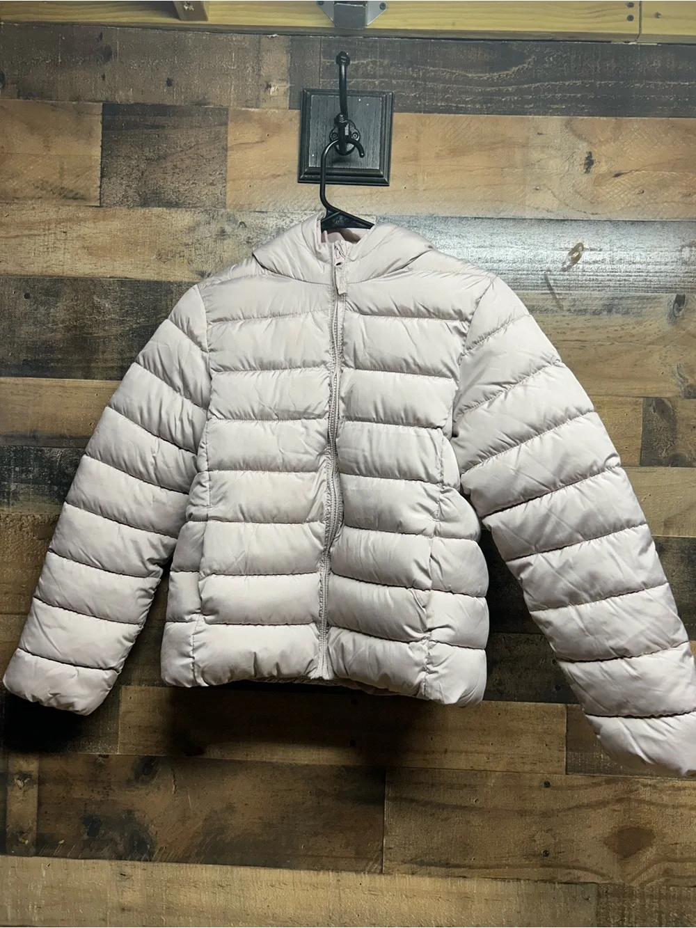The Children's Place Pale Blush Quilted Puffer Jacket